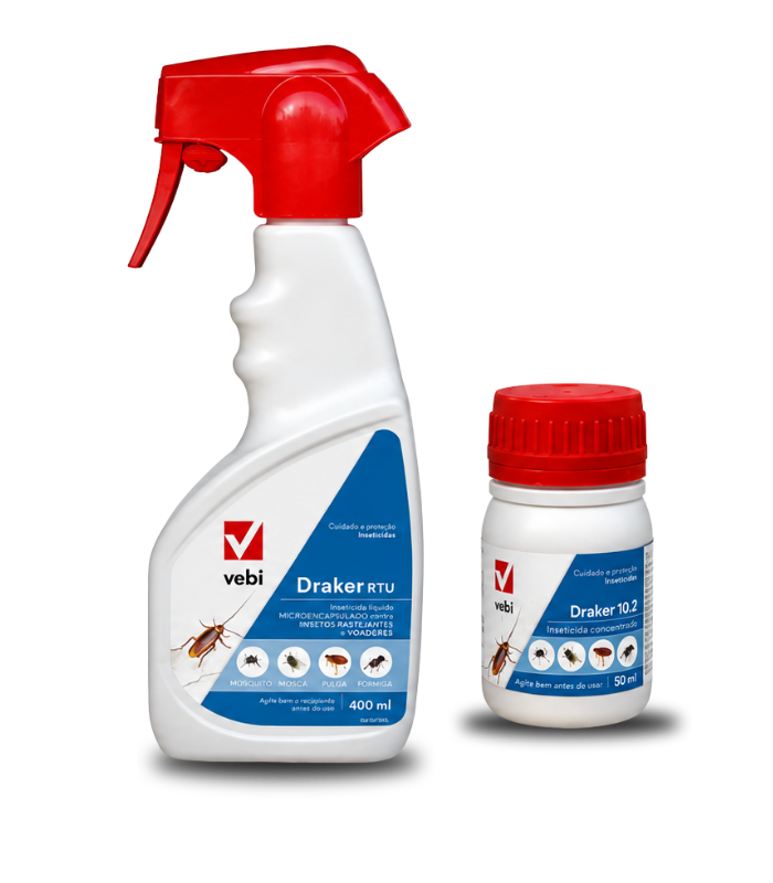 Embalagens Draker RTU 400ml e Draker 10.2 50ml