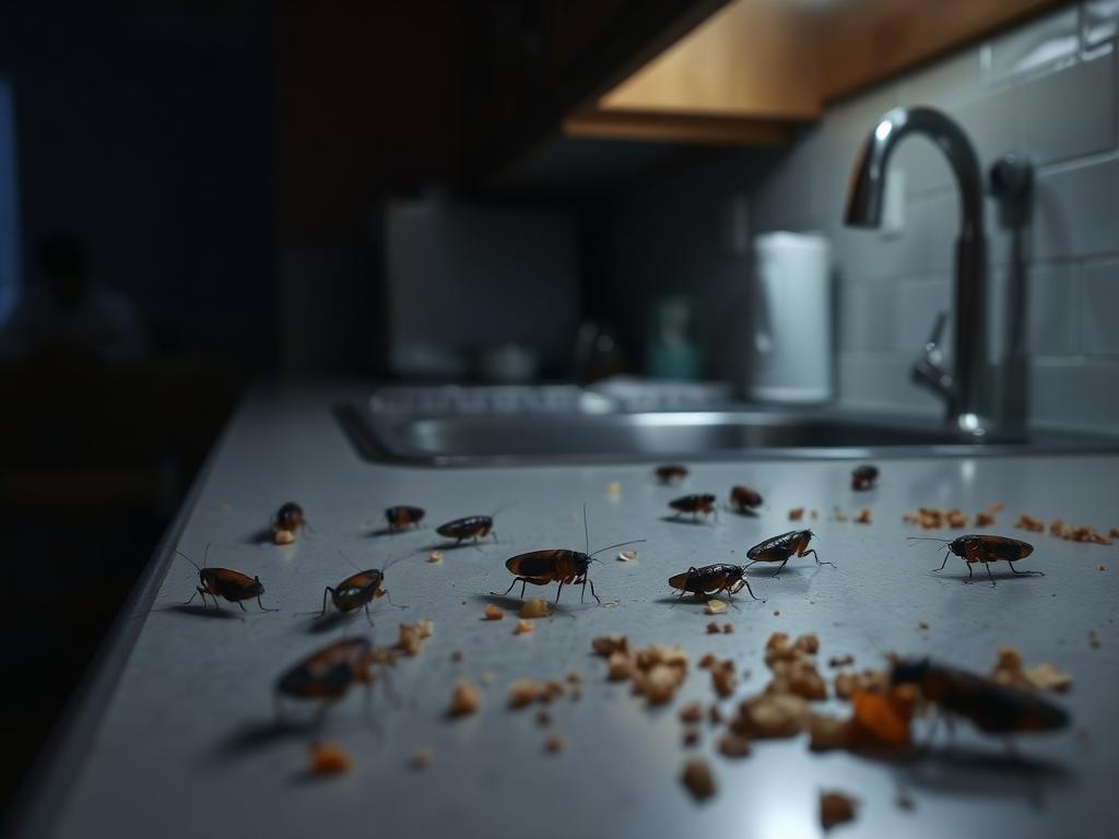 Sem Draker — baratas na cozinha